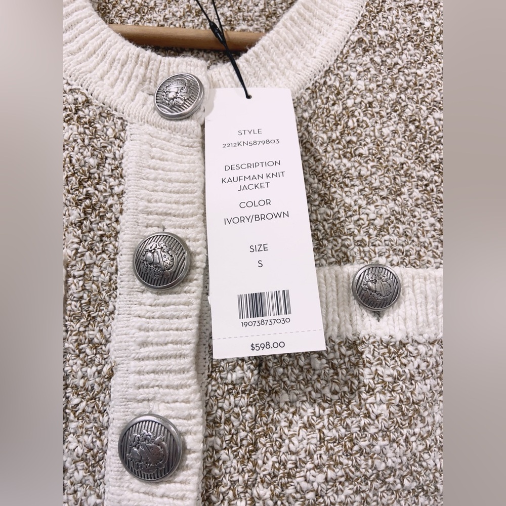 NWT $598 Veronica Beard Kaufman Knit Jacket - Picture 14 of 14